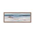 Picture of Ribbon Blue Waters _GroupedProduct_Panel_Landscape_Framed_Matted_