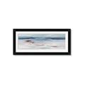 Picture of Ribbon Blue Waters _GroupedProduct_Panel_Landscape_Framed_Matted_