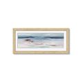 Picture of Ribbon Blue Waters _GroupedProduct_Panel_Landscape_Framed_Matted_