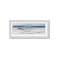 Picture of Ribbon Blue Waters _GroupedProduct_Panel_Landscape_Framed_Matted_