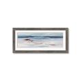 Picture of Ribbon Blue Waters _GroupedProduct_Panel_Landscape_Framed_Matted_