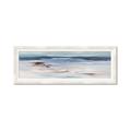 Picture of Ribbon Blue Waters _GroupedProduct_Panel_Landscape_Framed_Matted_