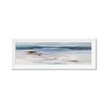 Picture of Ribbon Blue Waters _GroupedProduct_Panel_Landscape_Framed_Matted_