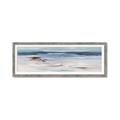 Picture of Ribbon Blue Waters _GroupedProduct_Panel_Landscape_Framed_Matted_