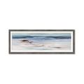 Picture of Ribbon Blue Waters _GroupedProduct_Panel_Landscape_Framed_Matted_