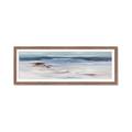 Picture of Ribbon Blue Waters _GroupedProduct_Panel_Landscape_Framed_Matted_