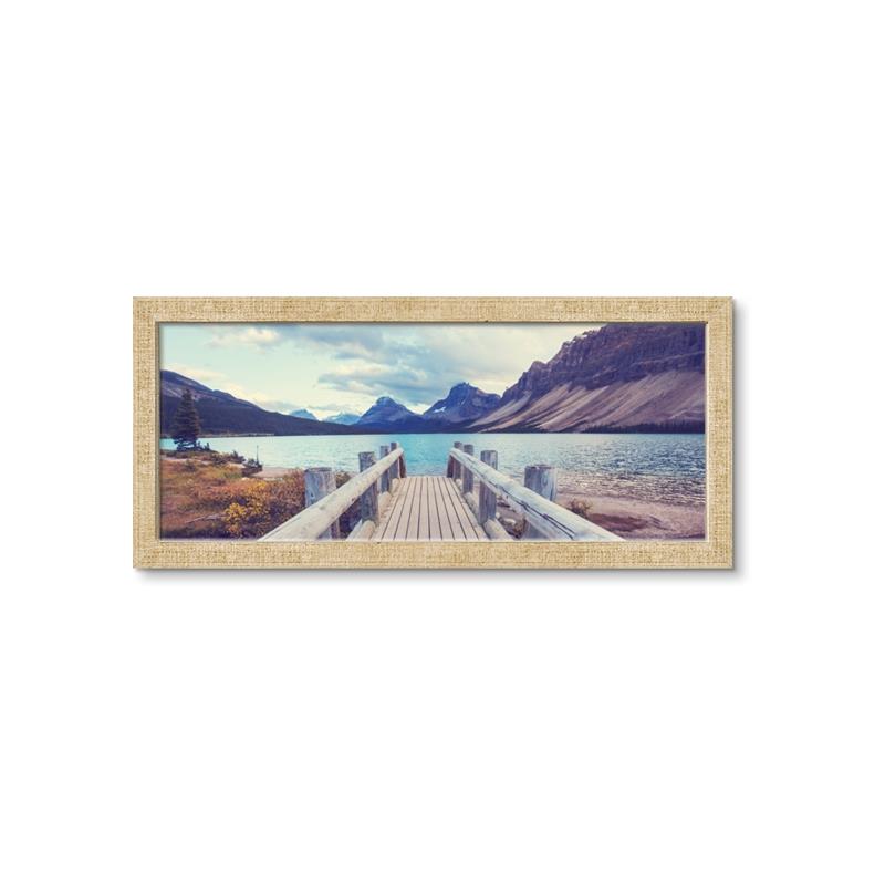 Picture of Long Dock  _GroupedProduct_Panel_Landscape_Photography _GroupedProduct_Panel_Landscape_Framed_Matted_