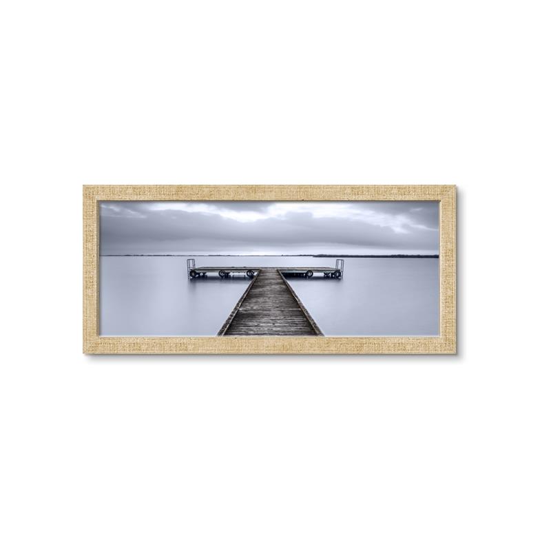 Picture of Pier Lake _GroupedProduct_Panel_Landscape_Photography _GroupedProduct_Panel_Landscape_Framed_Matted_