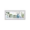 Picture of Simple Plant Row _GroupedProduct_Panel_Landscape_Framed_Matted_