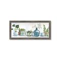 Picture of Simple Plant Row _GroupedProduct_Panel_Landscape_Framed_Matted_