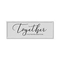 Picture of Together Neutral  _GroupedProduct_Panel_Landscape_Framed_Matted_