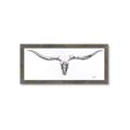 Picture of Stretched Skull   _GroupedProduct_Panel_Landscape_Framed_Matted_