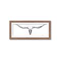 Picture of Stretched Skull   _GroupedProduct_Panel_Landscape_Framed_Matted_