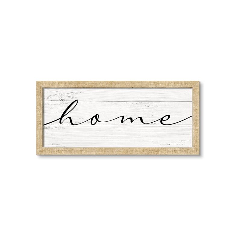 Picture of Home on Wood Panel _GroupedProduct_Panel_Landscape_Framed_Matted_