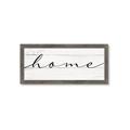 Picture of Home on Wood Panel _GroupedProduct_Panel_Landscape_Framed_Matted_