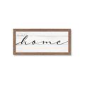 Picture of Home on Wood Panel _GroupedProduct_Panel_Landscape_Framed_Matted_
