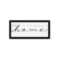 Picture of Home on Wood Panel _GroupedProduct_Panel_Landscape_Framed_Matted_