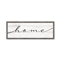 Picture of Home on Wood Panel _GroupedProduct_Panel_Landscape_Framed_Matted_