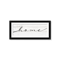 Picture of Home on Wood Panel _GroupedProduct_Panel_Landscape_Framed_Matted_