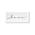 Picture of Home on Wood Panel _GroupedProduct_Panel_Landscape_Framed_Matted_