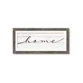 Picture of Home on Wood Panel _GroupedProduct_Panel_Landscape_Framed_Matted_