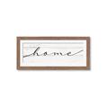 Picture of Home on Wood Panel _GroupedProduct_Panel_Landscape_Framed_Matted_