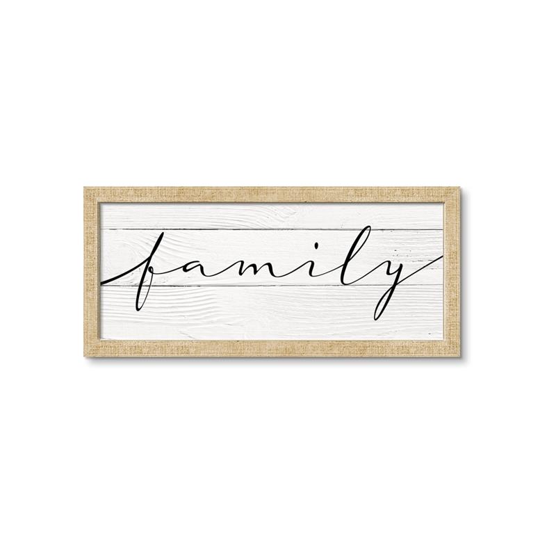 Picture of Family on Wood Panel _GroupedProduct_Panel_Landscape_Framed_Matted_