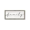 Picture of Family on Wood Panel _GroupedProduct_Panel_Landscape_Framed_Matted_