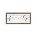Picture of Family on Wood Panel _GroupedProduct_Panel_Landscape_Framed_Matted_