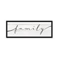 Picture of Family on Wood Panel _GroupedProduct_Panel_Landscape_Framed_Matted_