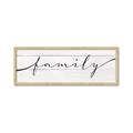 Picture of Family on Wood Panel _GroupedProduct_Panel_Landscape_Framed_Matted_