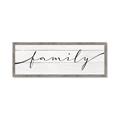 Picture of Family on Wood Panel _GroupedProduct_Panel_Landscape_Framed_Matted_
