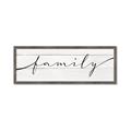 Picture of Family on Wood Panel _GroupedProduct_Panel_Landscape_Framed_Matted_