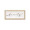 Picture of Family on Wood Panel _GroupedProduct_Panel_Landscape_Framed_Matted_
