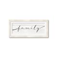 Picture of Family on Wood Panel _GroupedProduct_Panel_Landscape_Framed_Matted_