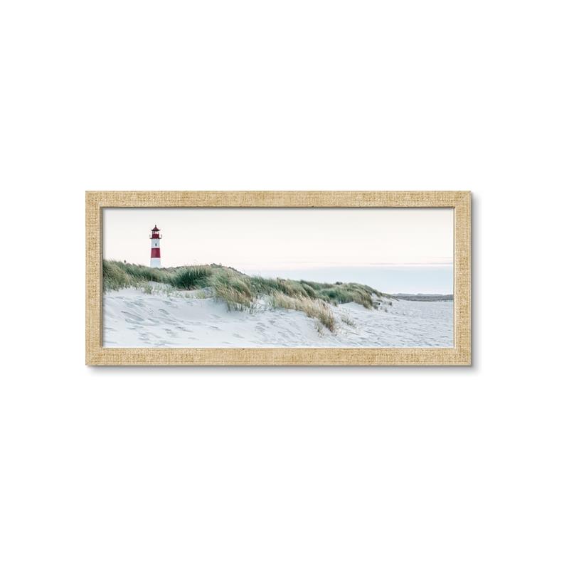 Picture of View of a lighthouse _GroupedProduct_Panel_Landscape_Photography _GroupedProduct_Panel_Landscape_Framed_Matted_