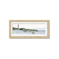 Picture of View of a lighthouse _GroupedProduct_Panel_Landscape_Photography _GroupedProduct_Panel_Landscape_Framed_Matted_