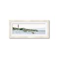 Picture of View of a lighthouse _GroupedProduct_Panel_Landscape_Photography _GroupedProduct_Panel_Landscape_Framed_Matted_