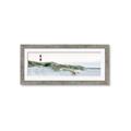 Picture of View of a lighthouse _GroupedProduct_Panel_Landscape_Photography _GroupedProduct_Panel_Landscape_Framed_Matted_