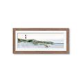Picture of View of a lighthouse _GroupedProduct_Panel_Landscape_Photography _GroupedProduct_Panel_Landscape_Framed_Matted_