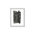 Picture of Black With Gold Fine Lines _GroupedProduct_Rectangle_Portrait_Framed_Matted_