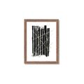 Picture of Black With Gold Fine Lines _GroupedProduct_Rectangle_Portrait_Framed_Matted_