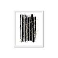 Picture of Black With Gold Fine Lines _GroupedProduct_Rectangle_Portrait_Framed_Matted_