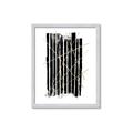 Picture of Black With Gold Fine Lines _GroupedProduct_Rectangle_Portrait_Framed_Matted_