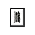 Picture of Black With Gold Fine Lines _GroupedProduct_Rectangle_Portrait_Framed_Matted_