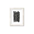 Picture of Black With Gold Fine Lines _GroupedProduct_Rectangle_Portrait_Framed_Matted_