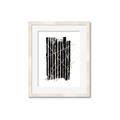 Picture of Black With Gold Fine Lines _GroupedProduct_Rectangle_Portrait_Framed_Matted_