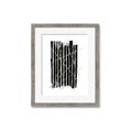 Picture of Black With Gold Fine Lines _GroupedProduct_Rectangle_Portrait_Framed_Matted_