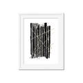 Picture of Black With Gold Fine Lines _GroupedProduct_Rectangle_Portrait_Framed_Matted_