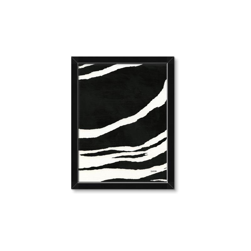 Picture of With Back & White  Lines _GroupedProduct_Rectangle_Portrait_Framed_Matted_